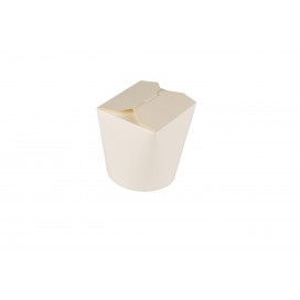 50 Caixas para Massas pure 950 ml 11 cm x 10,5 cm x 9,3 cm branco