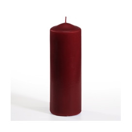 Velas Taco Bordeaux Ø 70mm · 200mm