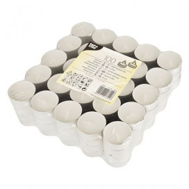 Velas Lamparinas Branco Ø 39mm