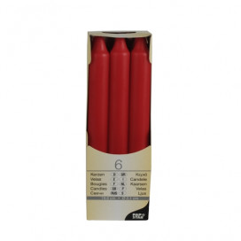 Velas de Mesa Vermelho