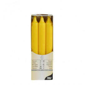 Velas de Mesa Amarelo