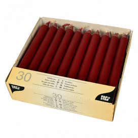 Velas de Mesa Bordeaux
