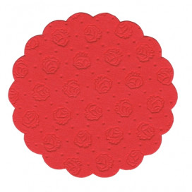 Bases para Copos Vermelho