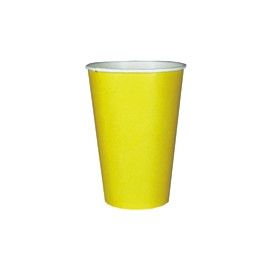Copos de Cartão 0,2L Amarelo