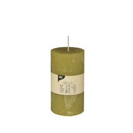 Velas Cilindro Verde "Rústico"  Ø 70mm . 130mm