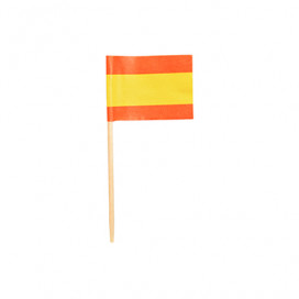 Palitos Decorativos Bandeira de Espanha