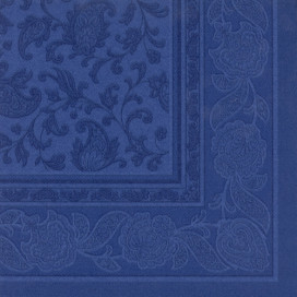 Guardanapos "ROYAL Collection" Ornamentos Azul Escuro 40cm