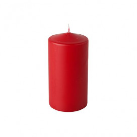 Velas Taco  Vermelho Ø60mm . 115mm