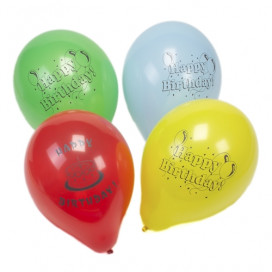 Balões "Happy Birthday"
