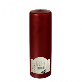 Velas Taco Bordeaux Ø 80mm . 250mm