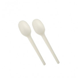 Colheres de café em C-PLA 12.7 cm