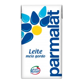 Leite UHT Parmalat Meio Gordo 6x1L
