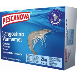 CAMARÃO VANNAMEI (30/40) 2,0kg cx 12Kg