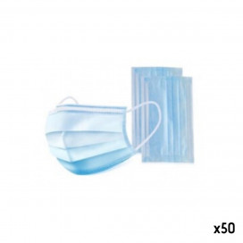 Máscaras de Proteção 3 Camadas (50 UNI)