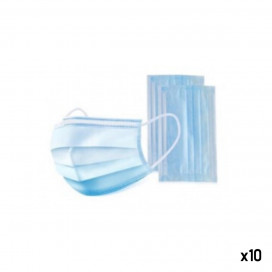 Máscaras de Proteção 3 Camadas (10 UNI)
