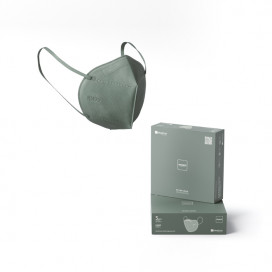 Máscaras KN95 Matrix Military Green (5 UNI)