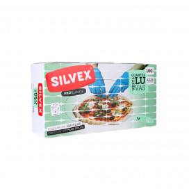 Luvas Descartáveis em Vinil Azuis s/ Pó M (100 UNI)