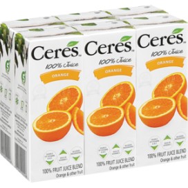 Ceres Sumo 100% Laranja  (200Ml)  cx24Un