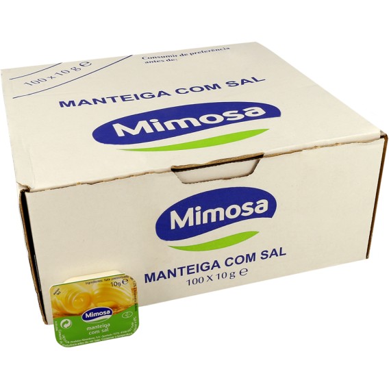 Manteiga C/Sal 100 x 8 Grs Mimosa