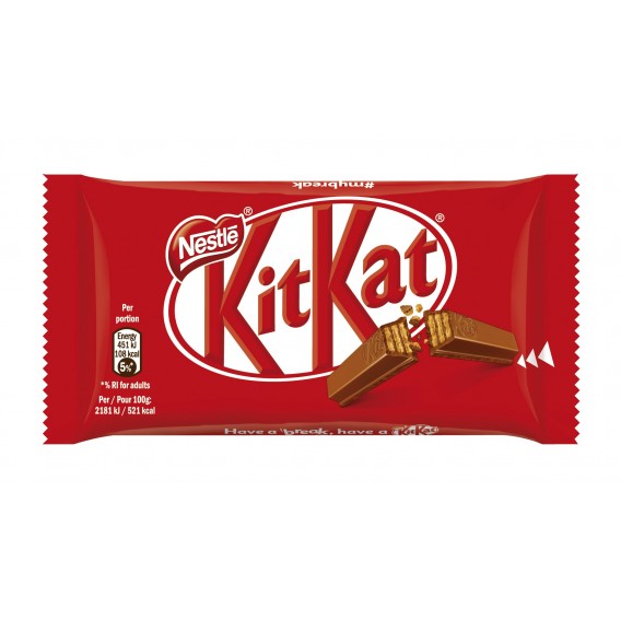 Choc Leite Reche Bolac Kitkat 41.5G Cx24