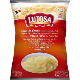 Pure De Batata Em Flocos Lutosa 1 Kg