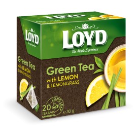 Loyd Cha Verde Limao&Lucia Lima (20Saq) CX12UN