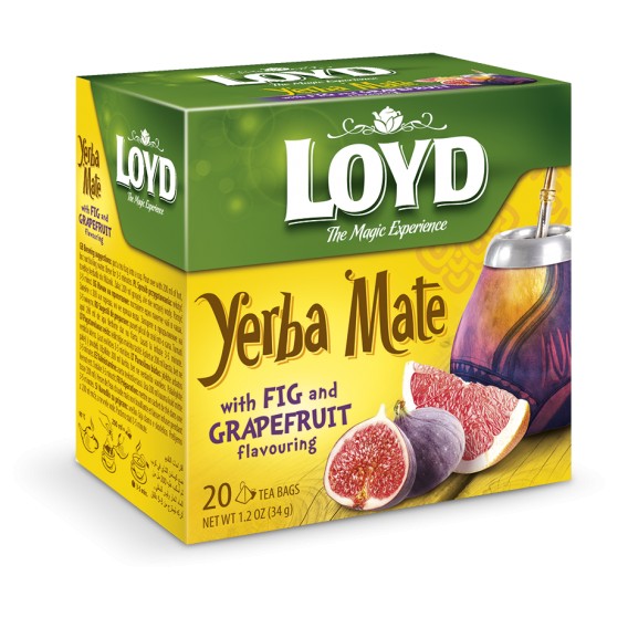 Loyd Infusao Yerba Mate Figo&Tor (20Saq) CX12UN