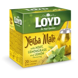 Loyd Infusao Yerba Mate Ment&Luci(20Saq) CX12UN