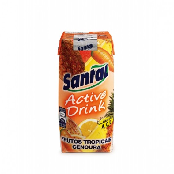Santal Active Drink Frutos Tropicais .33 (18Un)