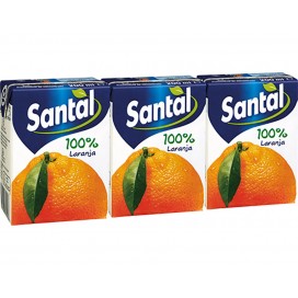 Santal 100% Laranja 0.20 Tb (27Un)