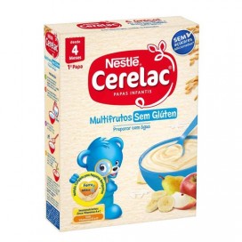Cerelac Multifrutos S/Gluten  L.A 250 Gr