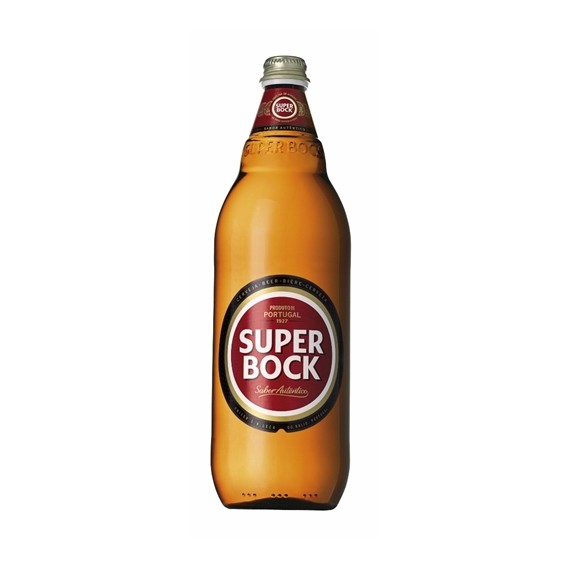Cerveja Super Bock Branca 1Lt Tp (Cx6Un)