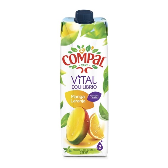 Compal Vital Eq. Manga/Laranja 12X1L