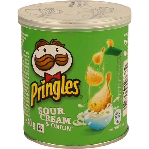 Pringles Nata E Cebola 40 Gr (Cx 12 Un)