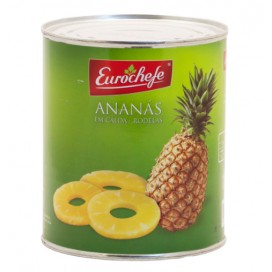 Ananas Em Calda Lata Pl 820G Eurochefe