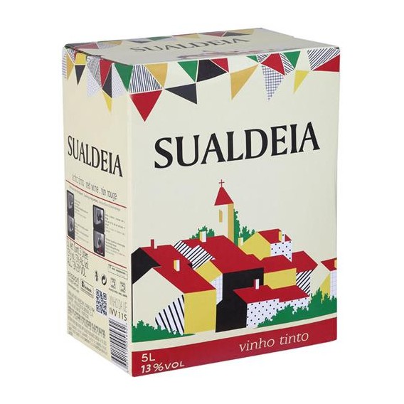 Vinho Tto Bag-In-Box 5L Sualdeia