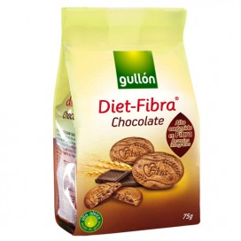 Bolacha Diet Fibra Chocolate 75Gr Gullon (12 un)