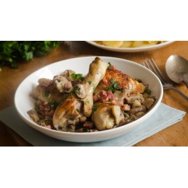 Frango C/Cogumelos E Bacon Cx 2X2Kg Cong