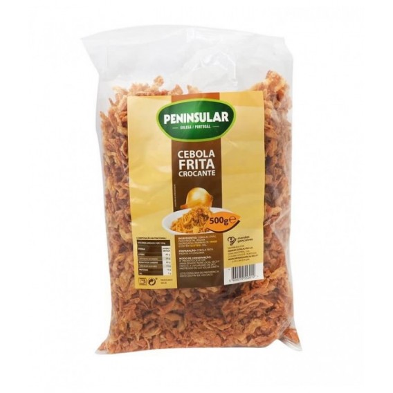 Cebola Frita Crocante 500 Gr Peninsular