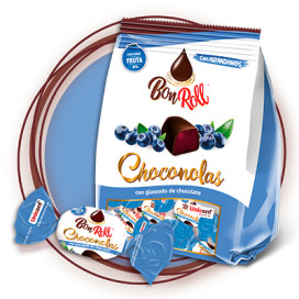 Bon Roll Choconolas de mirtilo 150 gr caixa 10 und