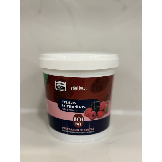 Preparado de Frutas Vermelhas com Pedaços cx 6 x 1,1kg